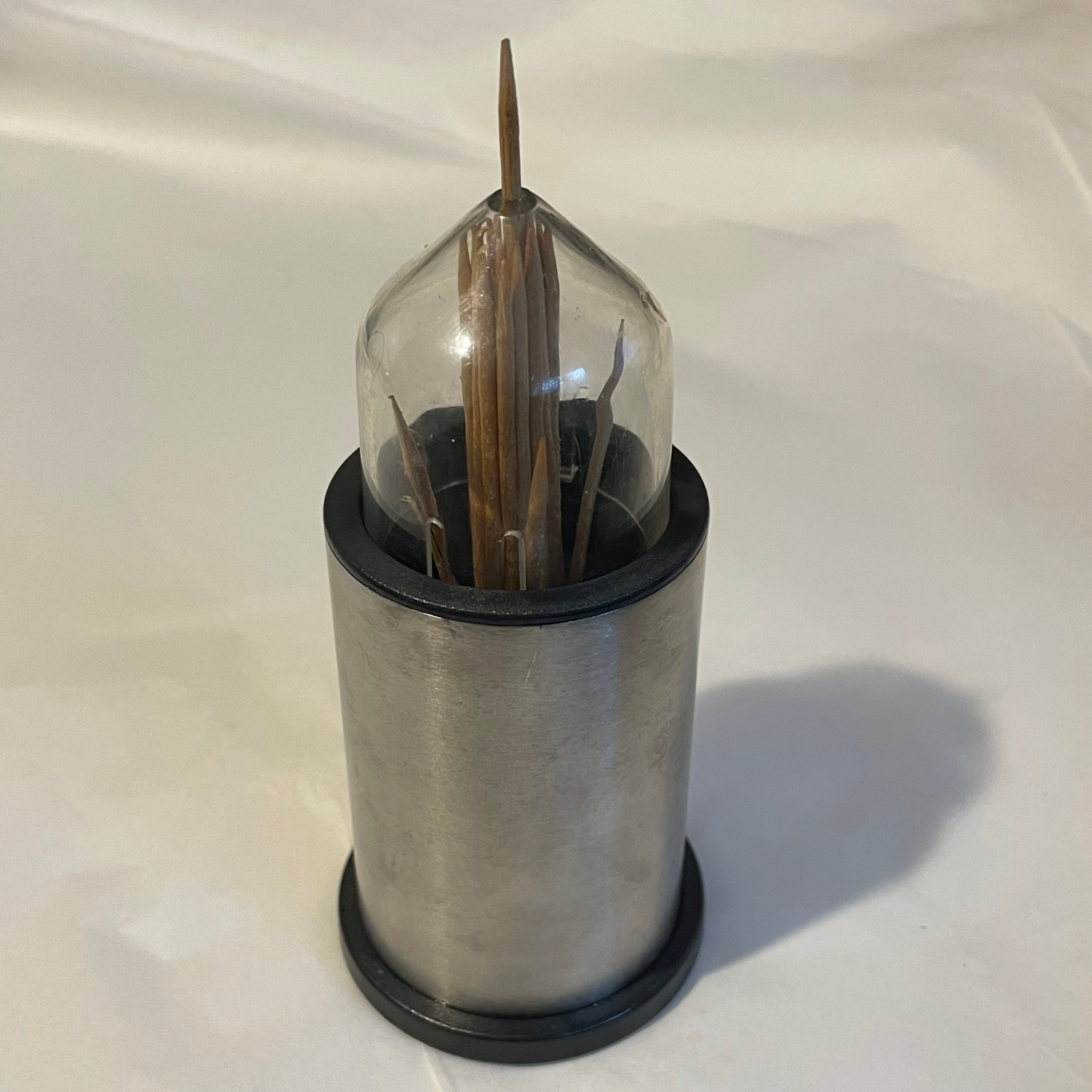 Automatic Toothpick Dispenser Vintage Retro Cocktail Stick Etsy