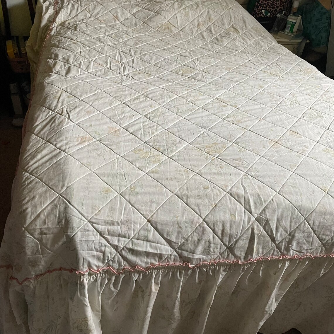 Vintage St Michael marks and Spencer Bedspread U.K. Double Etsy