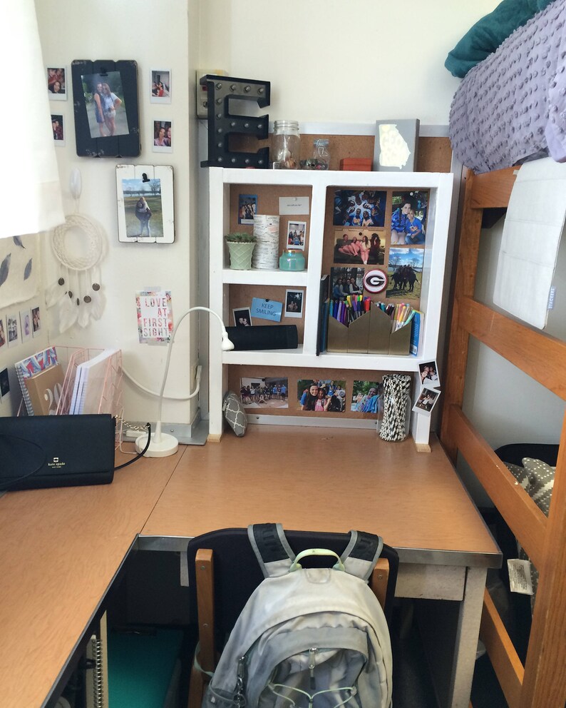 Dorm Room Desk Shelf Organizer Etsy