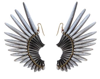 Hunter statement beautiful unique lightweight earrings