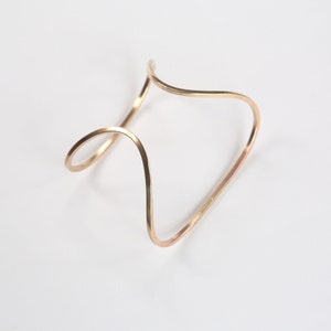 Iris palm cuff, bold, unique, edgy hand jewelry.