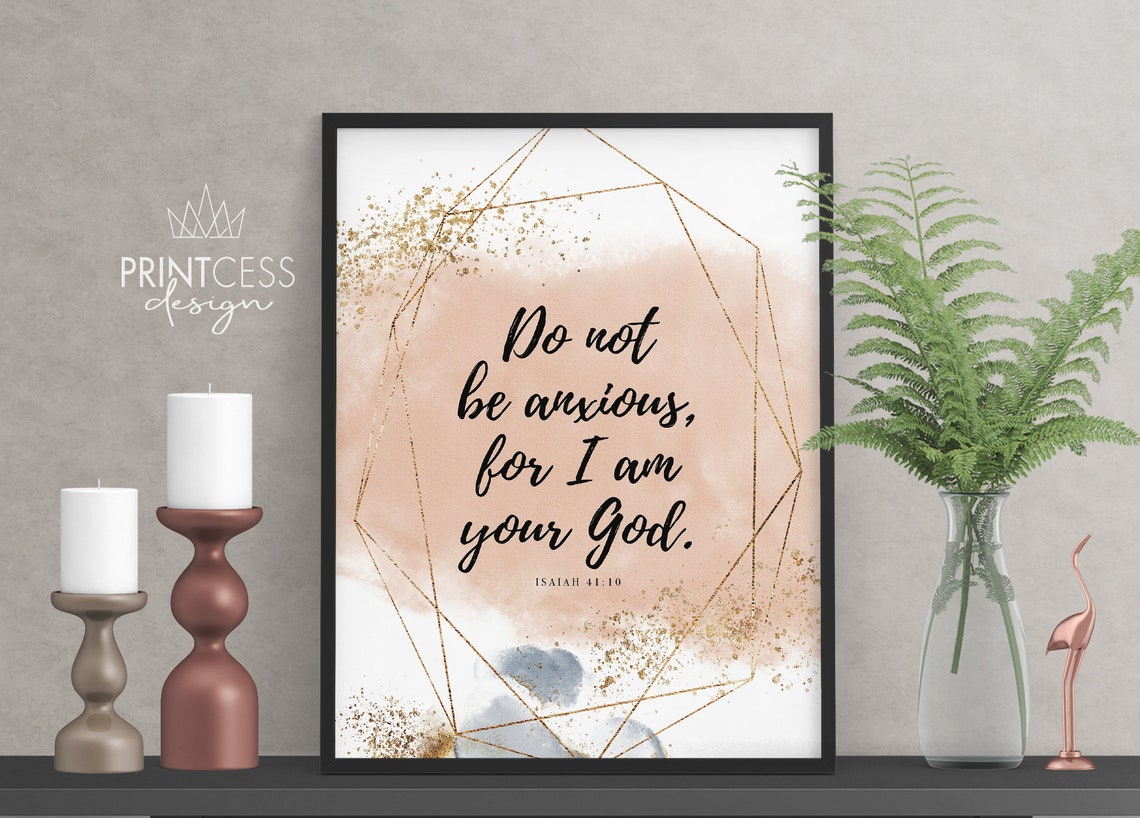 Scripture Quote Print 8x10 Digital Download Printable Wall | Etsy