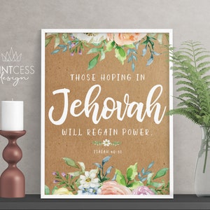 Scripture Quote Rustic Print 8x10 Typography Digital Download - Etsy