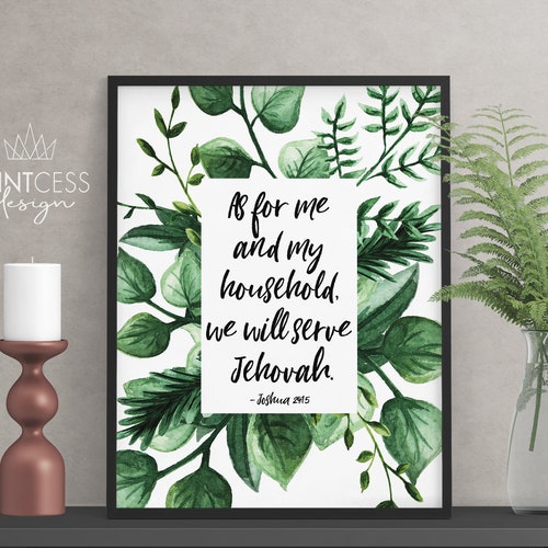 Scripture Quote Rustic Print 8x10 Typography Digital Download - Etsy