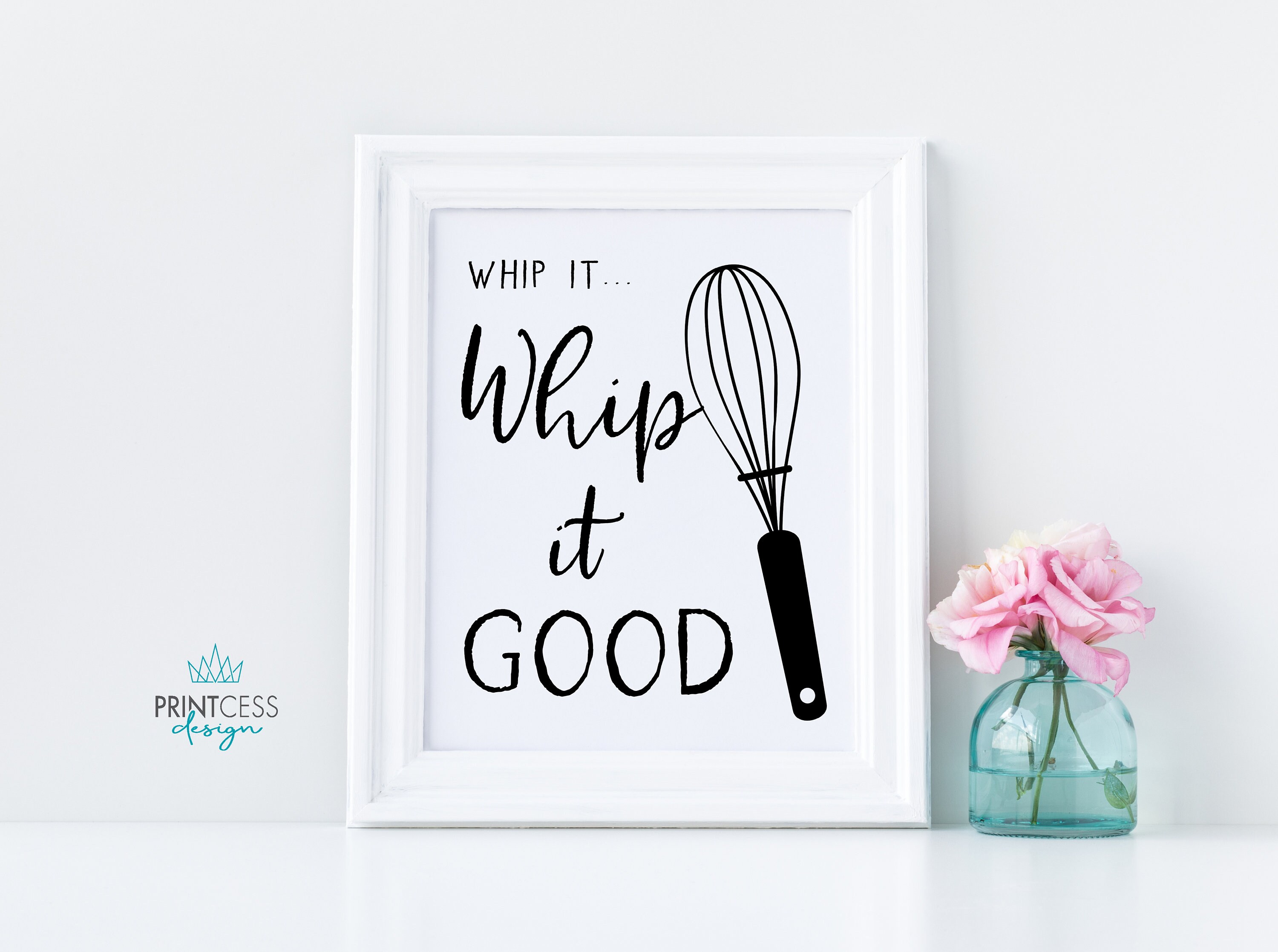 WHIP It Kitchen Printable Sign INSTANT DOWNLOAD | Etsy