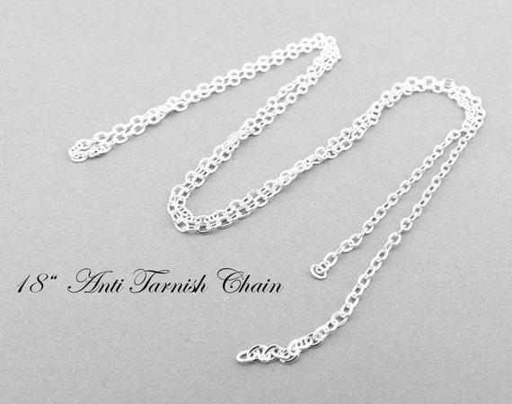 Chains .925 Sterling Silver 0.80MM Box Link Necklace 18