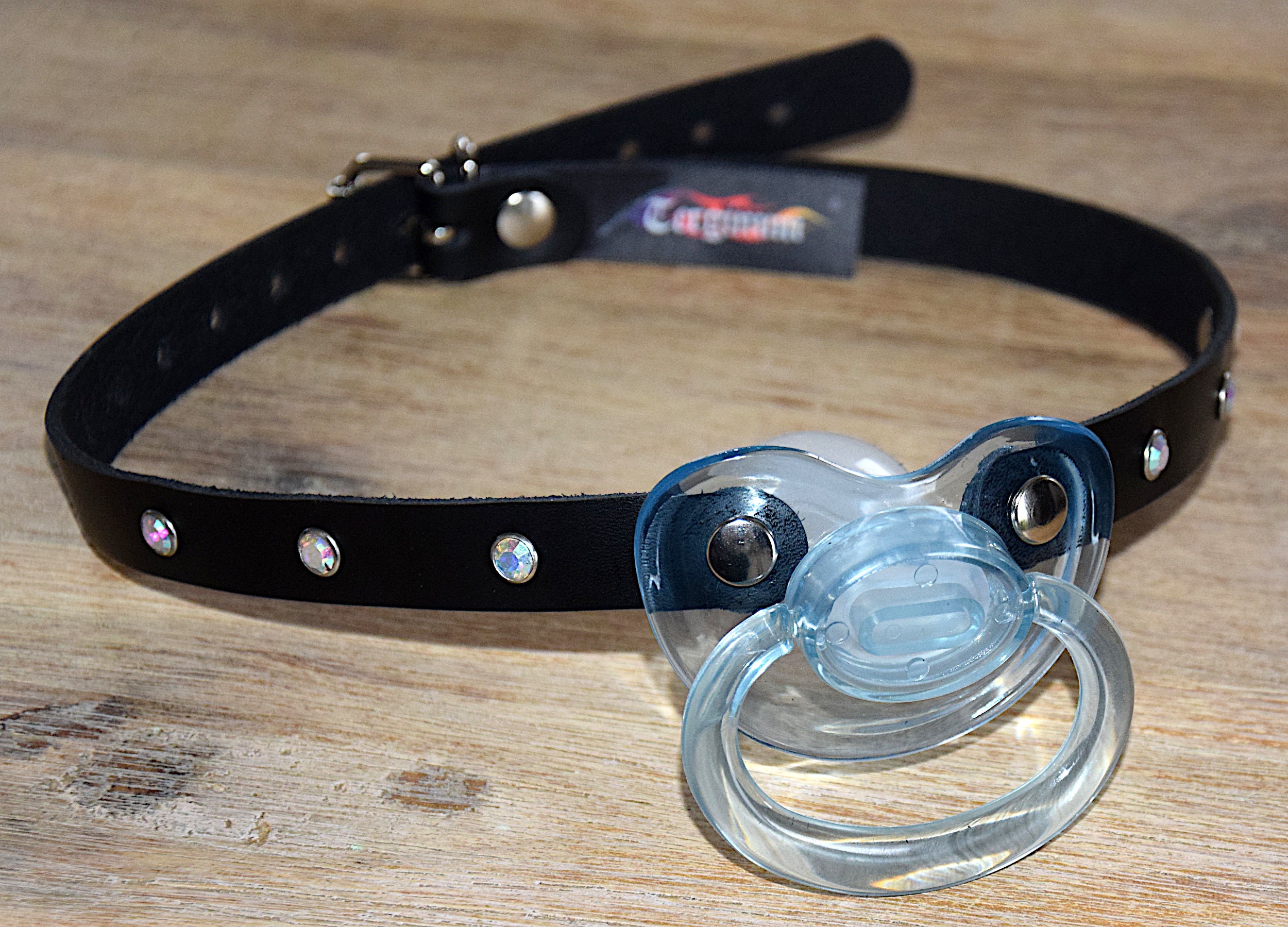 Transparent Adult Baby Pacifier BDSM Fetish Mouth Gag With - Etsy Australia