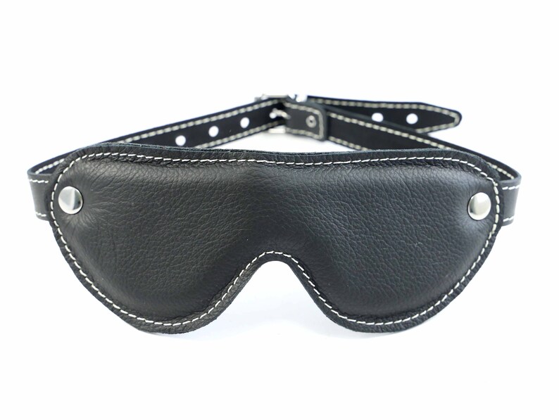IVORY Eye Mask Mask BDSM Bondage Fetish Black Etsy