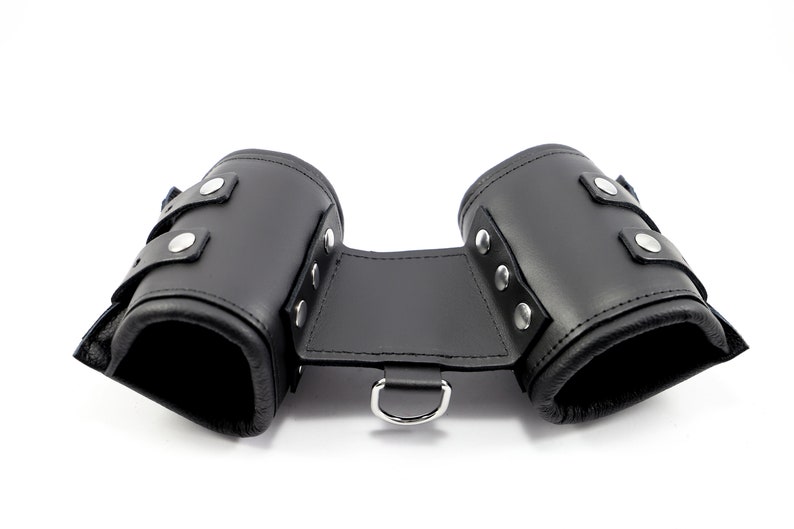Premium shackles handcuffs leather shackles/sturdy BDSM Etsy