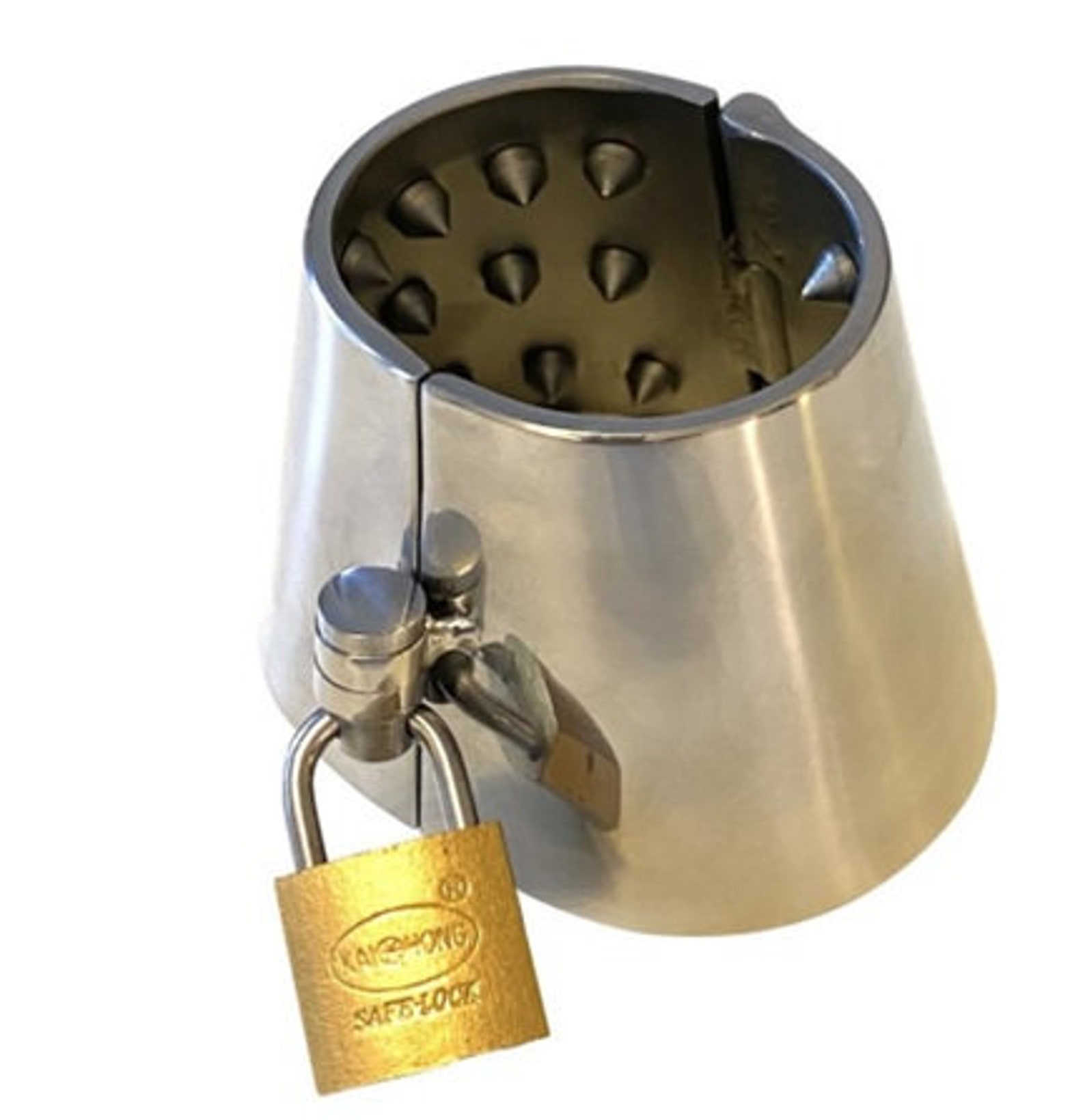 Funnel Ballstretcher Ball Crusher Cockring Penis Ring Spikes Etsy