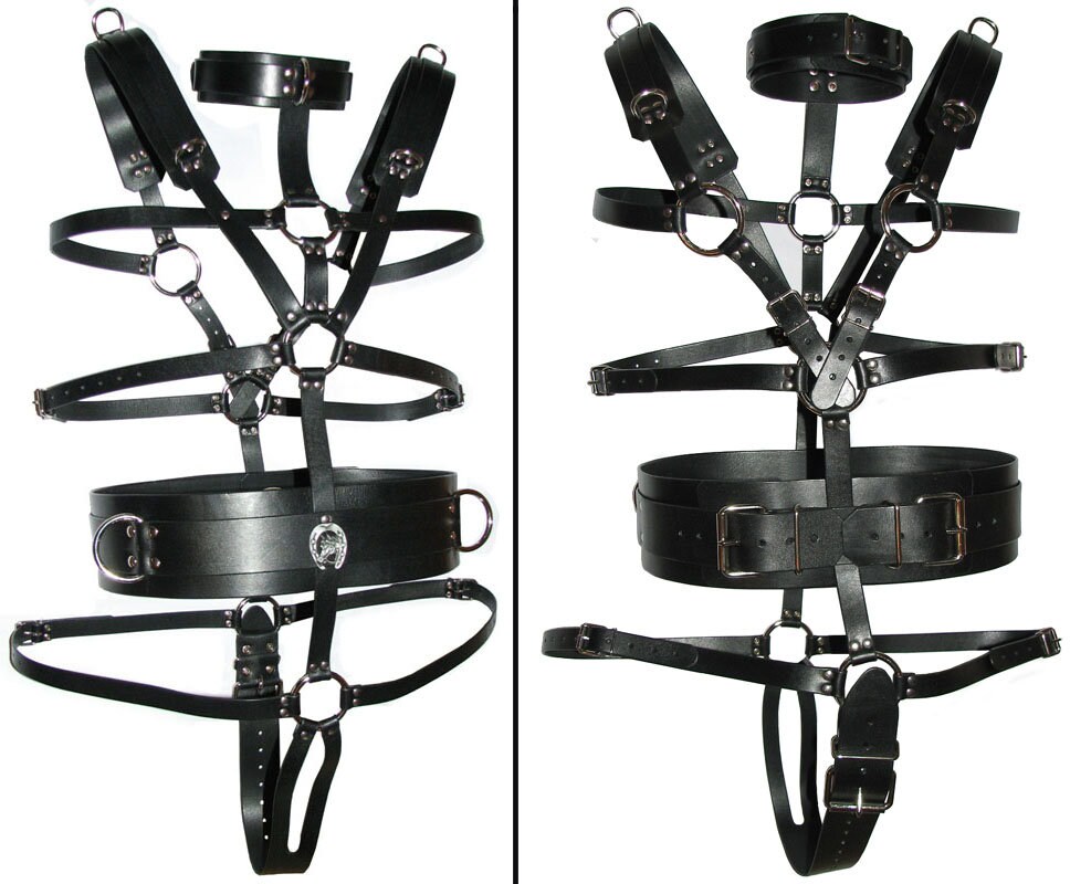 Training Leather Training Harness PONY for men BDSM Fetish Etsy