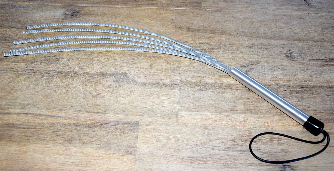 Rubber-coated BDSM Wire Rope Whip Flogger Spanking - Etsy