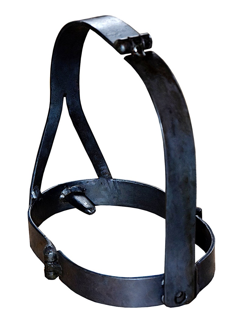 Hand-forged Iron Mask Scold's Bridle / Fetish BDSM Bondage - Etsy Australia