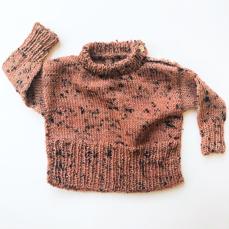 KNITTING PATTERN // Van Mini Sweater // Knit Sweater Pattern Etsy