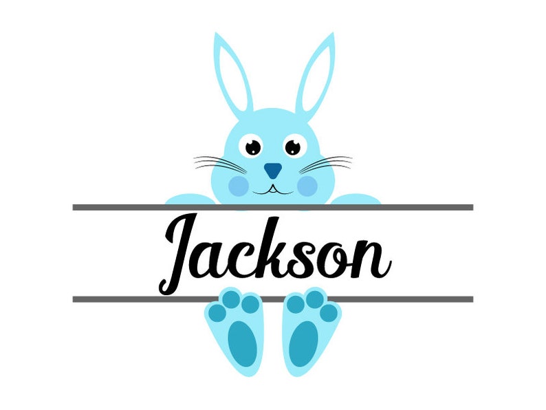 Download Easter Split Monogram Svg Easter Bunny Svg Easter Svg ...