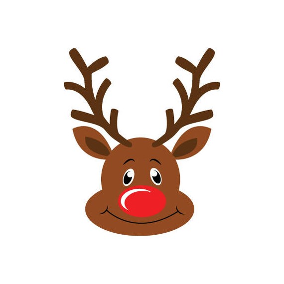 Download Rudolph Svg Dxf Png Esp Jpg Files Instant Download Reindeer Etsy