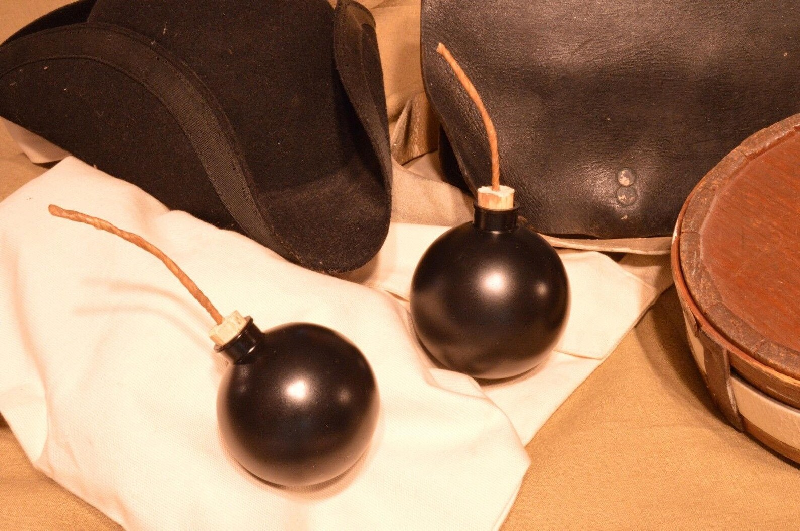Revolutionary Civil War Hand Grenade & Pirate Bomb Replica Etsy