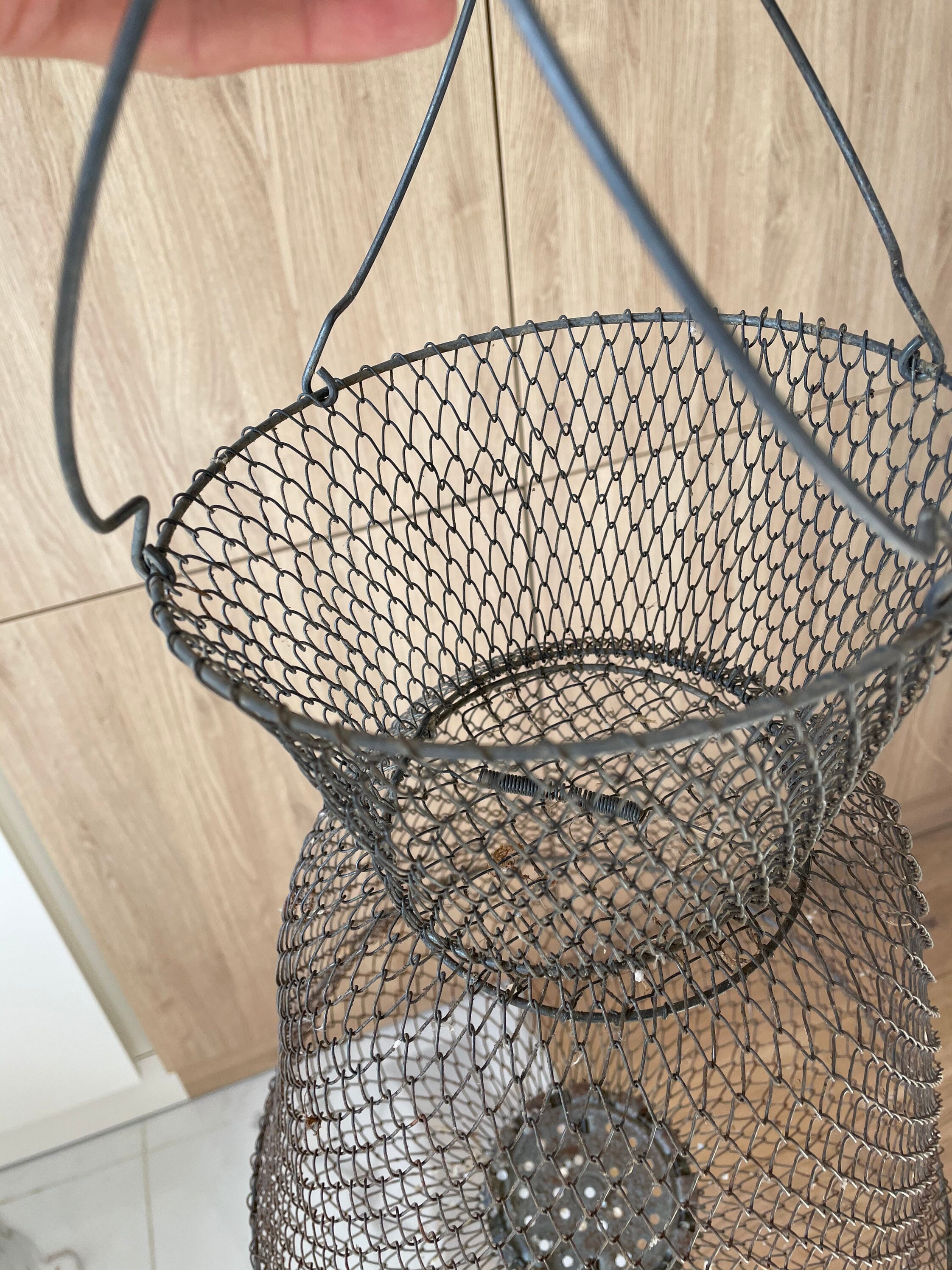 Fish Basket or Fish Tank for Fisherman, Also Called fisherman's Basket. Kitchen Decoration