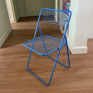 Vintage Ted Net folding chair by Niels Gammelgaard, Danish 1970s, vintage