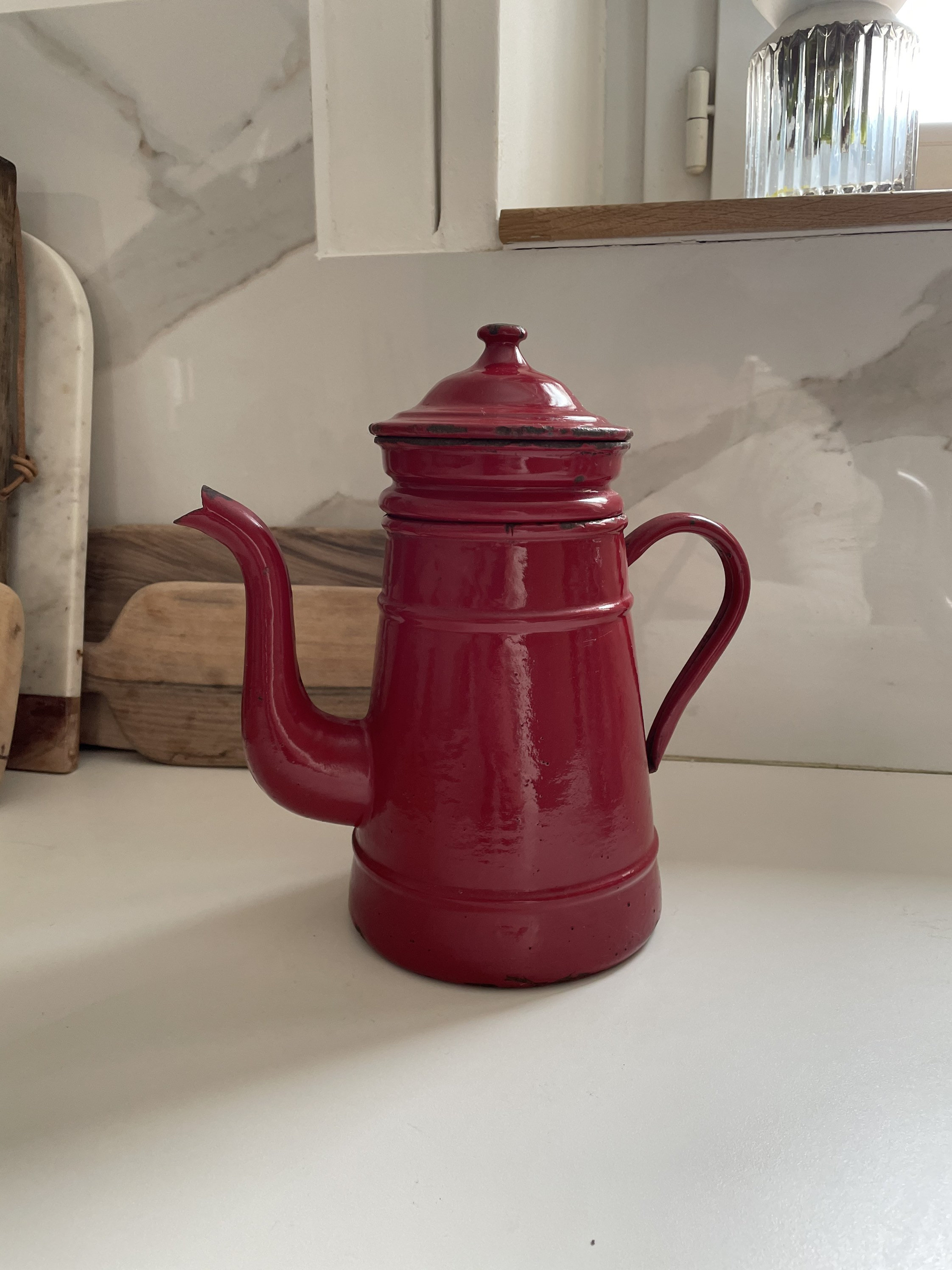 Cafetière Émaillée