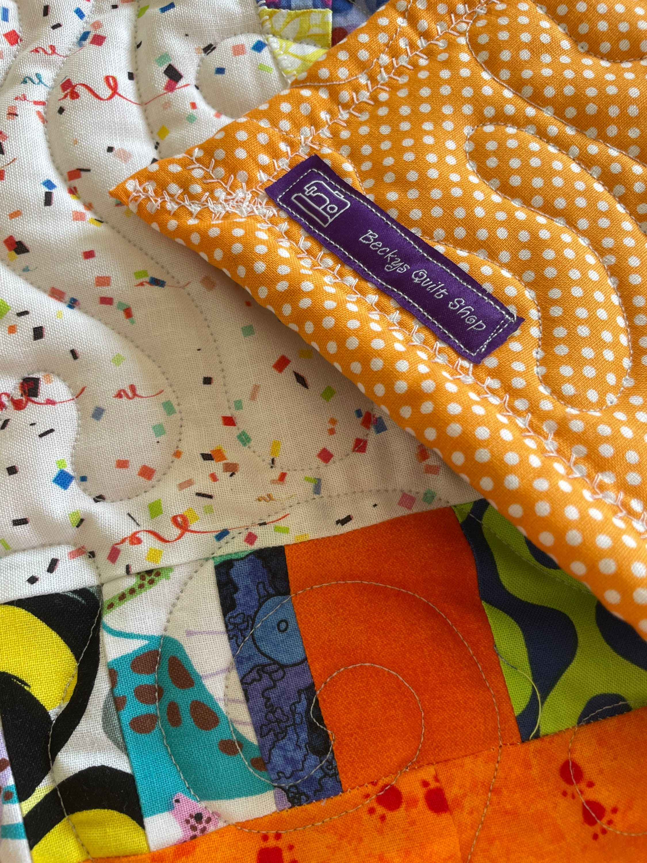 Quilt for Sale Modern Quilt for Salescrappy Cat E Cat Etsy