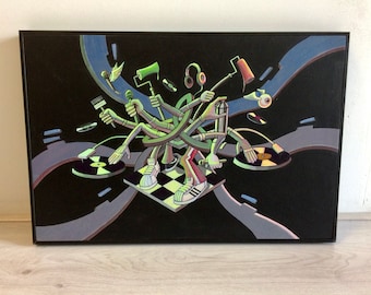 Original painting: "Graffiti Jam"