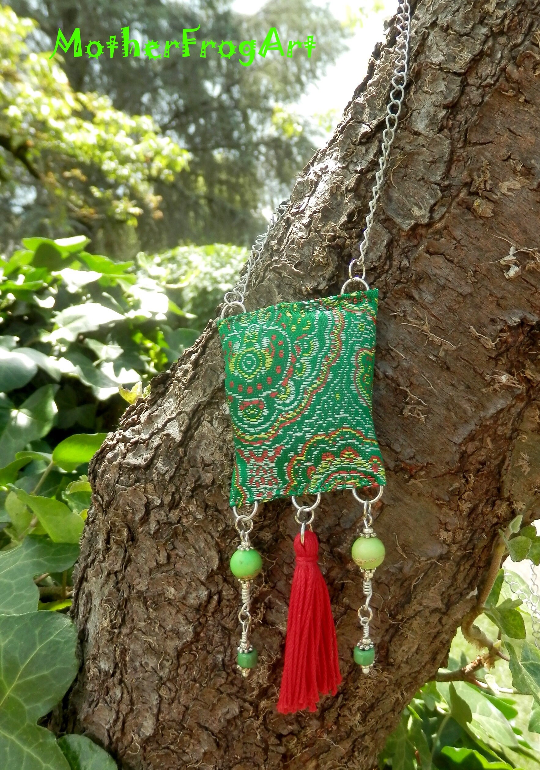 Pendentif Mojo Bag Magie Protection Pagan Wicca