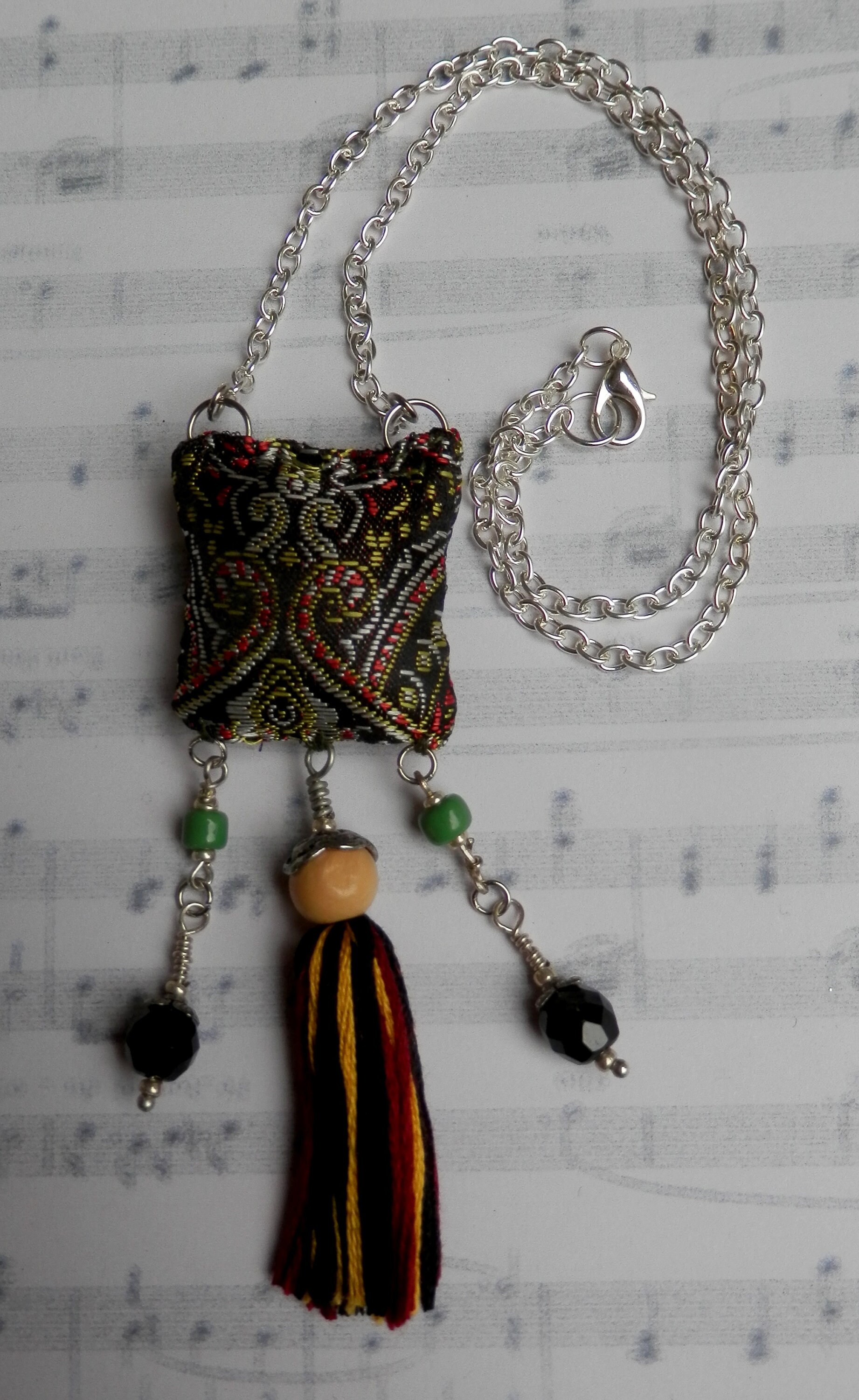 Pendentif de Protection Mojo Bag Magie Pagan Wicca