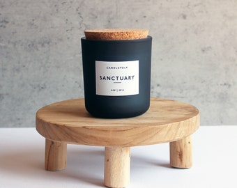 SANCTUARY - 8 oz Soy Candle - Hand-Poured - Candlefolk