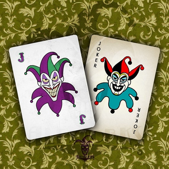 Classic Joker Playing Cards Cosplay Costume - Etsy