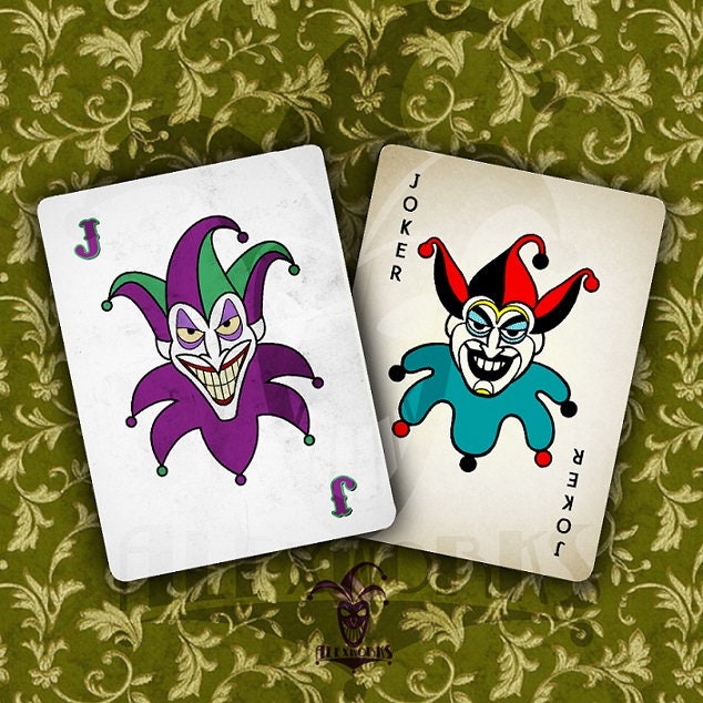 Klassischer Joker Spielkarten Cosplay Kostüm - Etsy.de