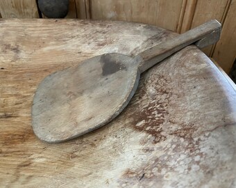 Primitive Butter Dough Paddle Antique Primitive Scoop Woodenware