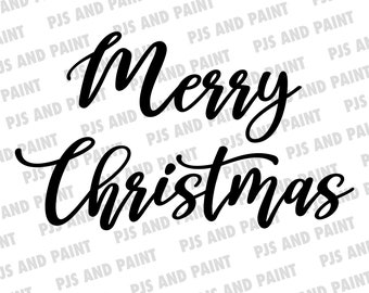 Feliz Navidad SVG, Feliz Navidad archivo de corte, Feliz signo de Navidad svg, archivo de corte de letrero de Navidad, Feliz Navidad dxf, svg, eps, png, pdf