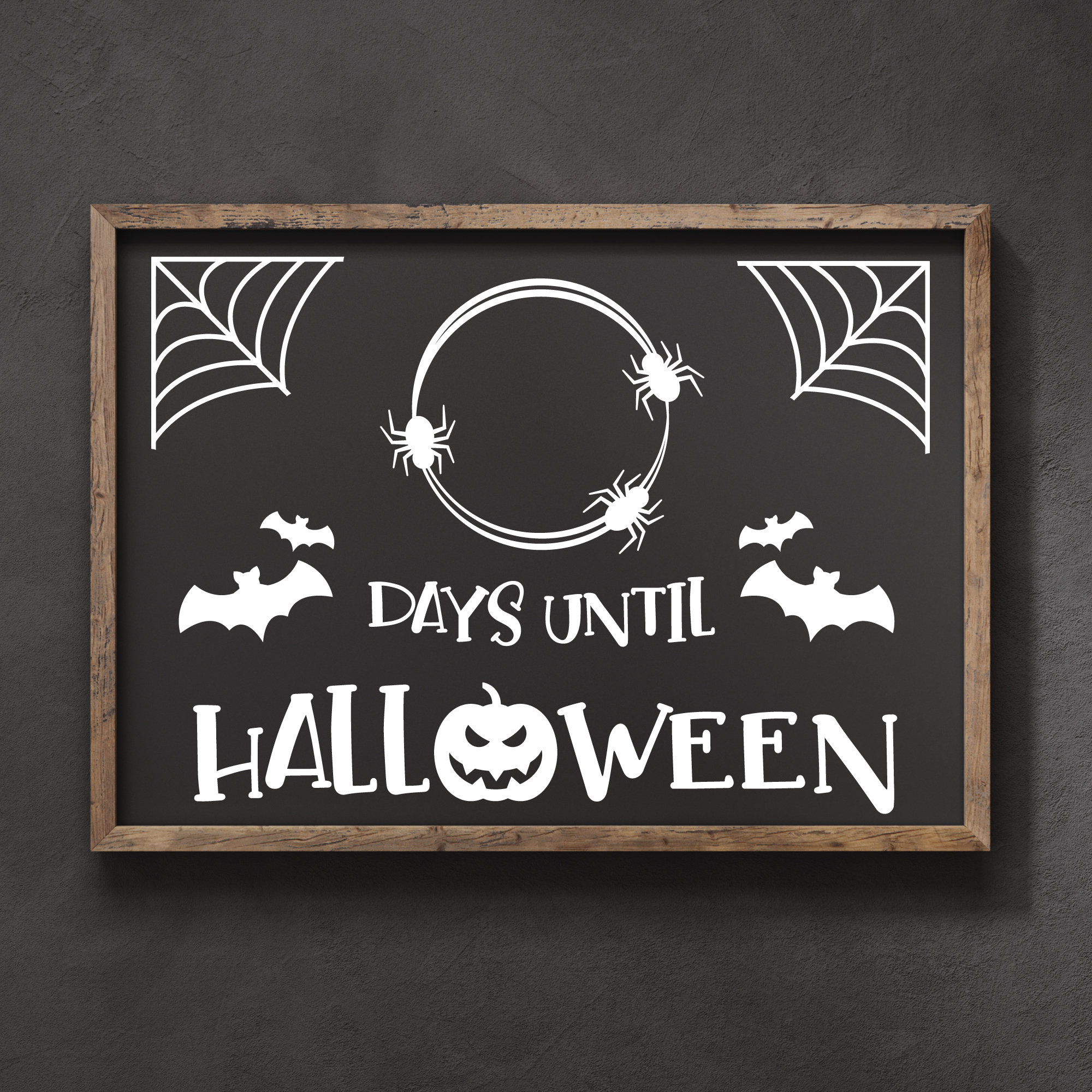 How Many Days Until Halloween SVG Halloween Countdown Svg - Etsy