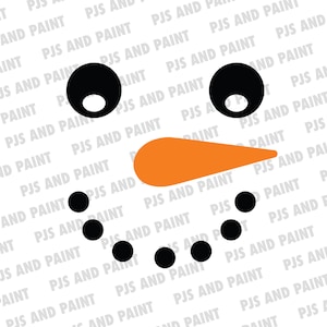 Snowman face svg, snowman face, snowman svg, snowman face clipart, png, pdf, eps, dxf, svg