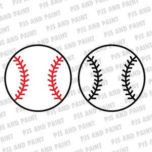 Baseball SVG, Baseball Outline SVG, Baseball cut file, Digital Download, Baseball dxf, svg, png, pdf, eps