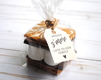 S’more Baby Shower Favor Tags, S’mores Tags, Printable S’mores Favor Tags, Baby Shower Tags, Shower Tags, Instant Download Favors #6