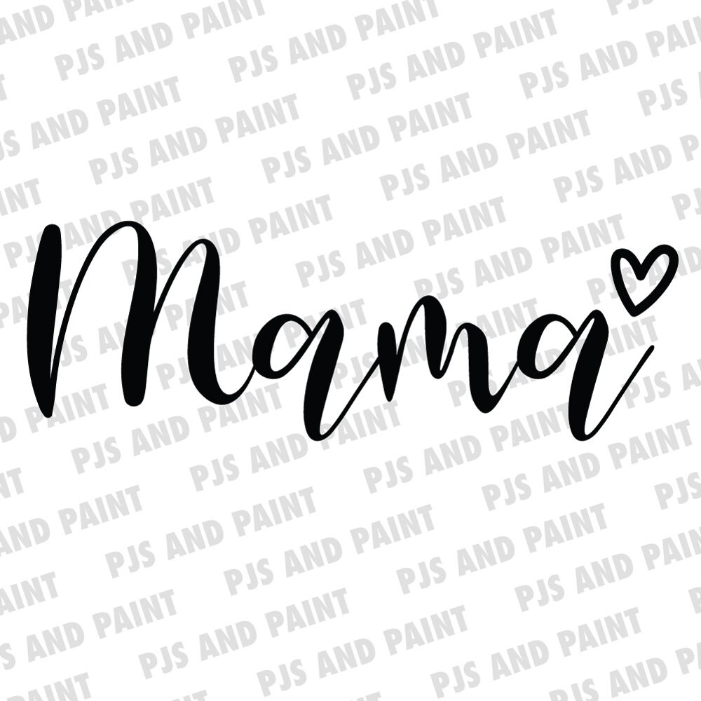 Mama SVG Mama Vector File Mama Cut File for Cricut Mama SVG  Etsy