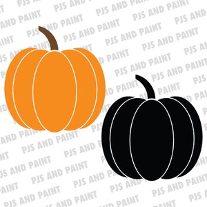Vector Pumpkin, Pumpkin SVG, Pumpkin Vector, Fall Pumpkin Clip Art, Pumpkin Cut File, dxf, png, pdf, svg, Instant Download