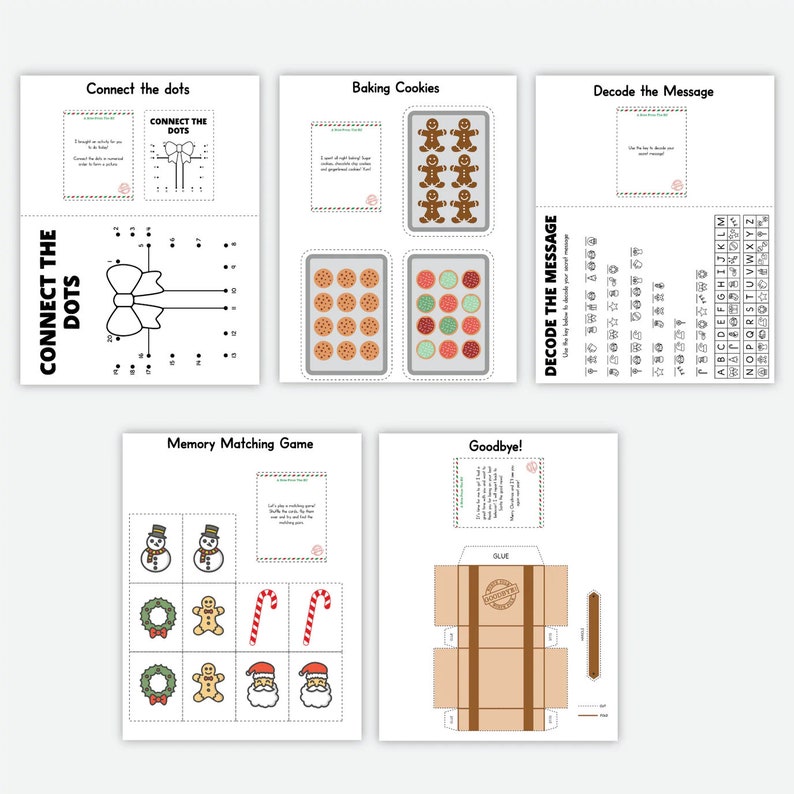 Printable Elf Bundle, Elf printable props and activities, Printable elf kit, Elf ideas, Instant download image 7