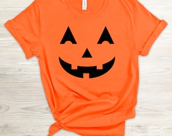 Jack-O-Lantern T-Shirt SVG, Pumpkin Face SVG, Halloween svg, Jack-O-Lantern svg, Digital download svg, eps, pdf, dxf, png