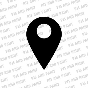 Location pin svg, map pin svg, map marker, location pin svg, dxf, png, pdf, eps, jpg