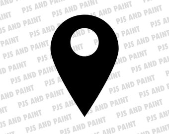 Location pin svg, map pin svg, map marker, location pin svg, dxf, png, pdf, eps, jpg