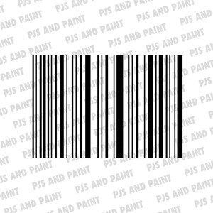 Barcode svg, bar code svg, bar code cut file, digital download, svg, dxf, png, pdf, eps, jpg