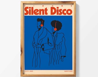 Silent Disco x print