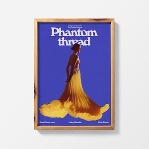 Phantom thread x movie poster