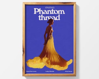 Phantom thread x movie poster