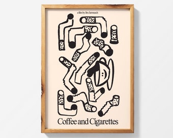 Coffee and Cigarettes x print