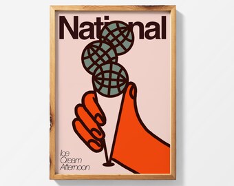 National Ice cream afternoon x print