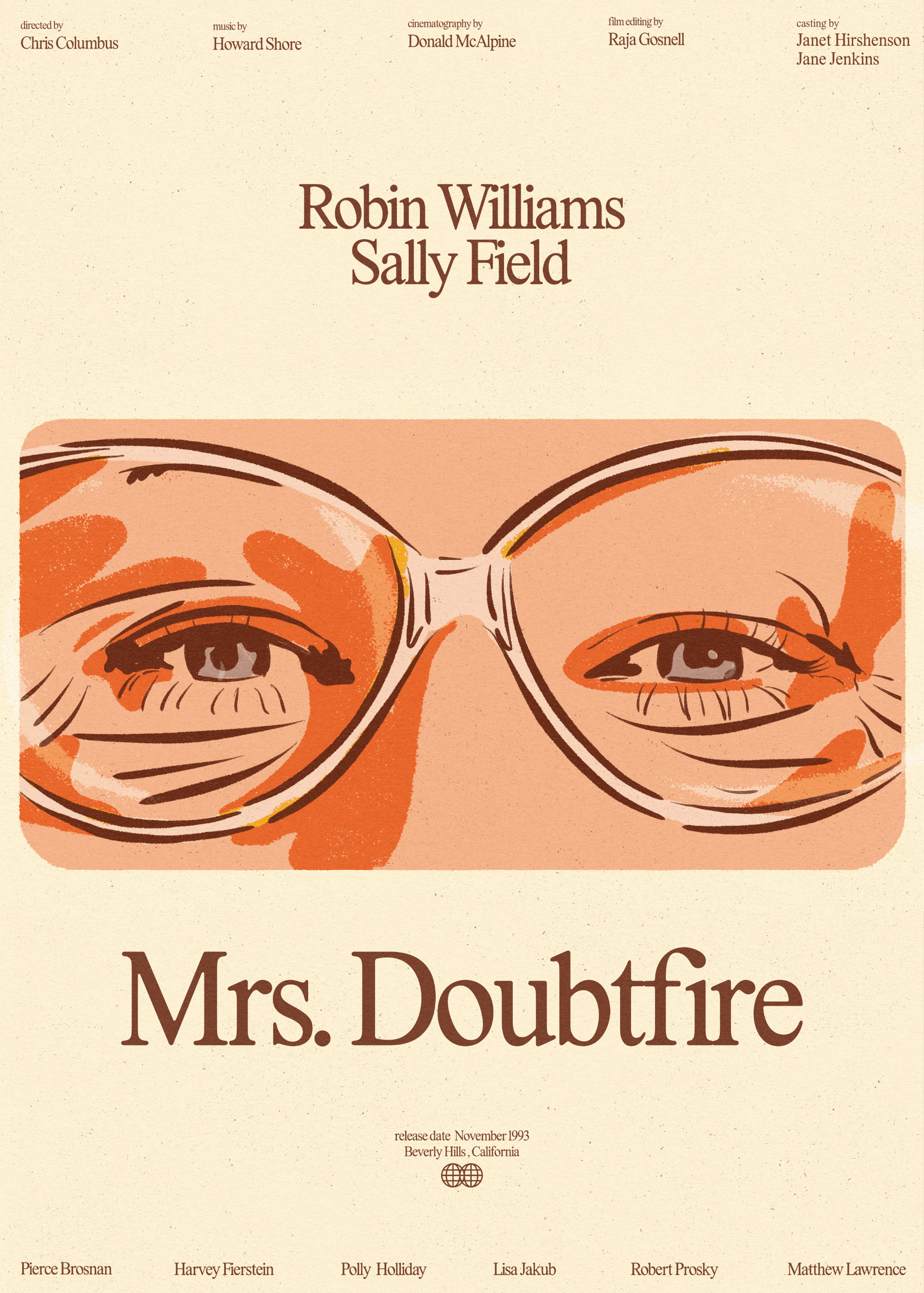 Mrs Doubtfire Poster